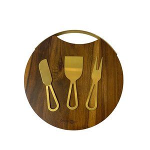 Choosy Chef Charcuterie & Cheese Board Convenient Magnetic Tools